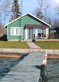 Rent a beautiful lakeside cottage.