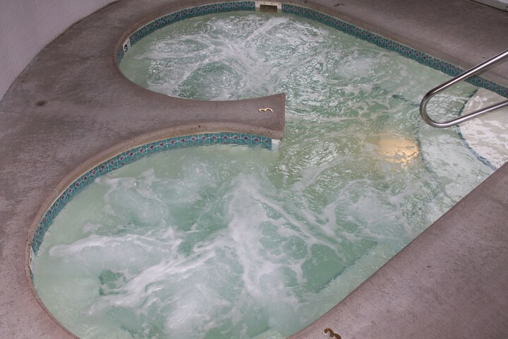 St. Ignace Budget Host Inn Pool and Hot Tub