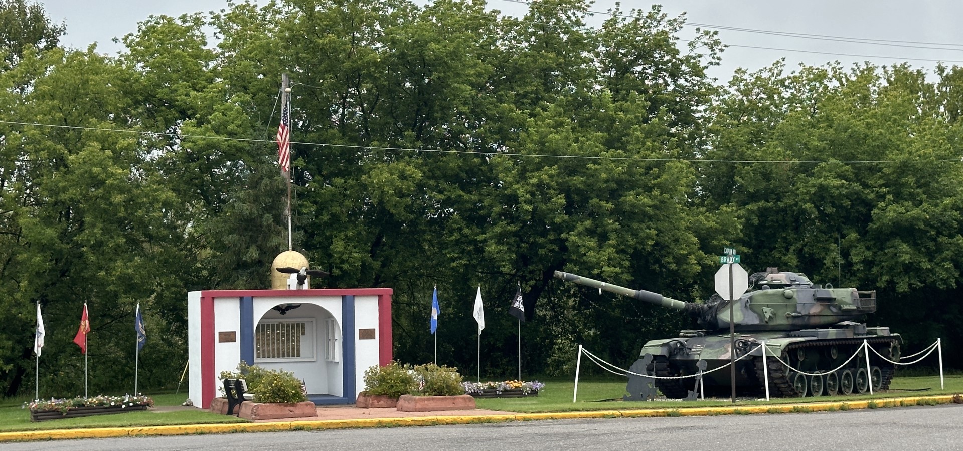 Caspian Michigan Downtown Memorial